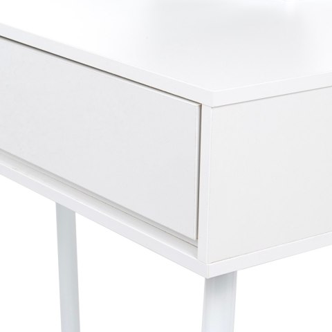 Toaletka kosmetyczna w Stylu Francuskim / komplet mebli blat 80 cm - kolor biały HaloFuture