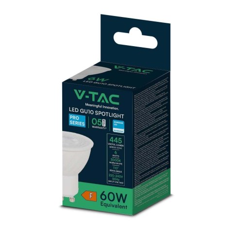 Żarówka LED V-TAC 6W 3000K GU10 V-TAC Europe Ltd