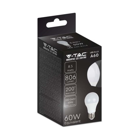 Żarówka LED V-TAC 8,5W E27 3000K V-TAC Europe Ltd