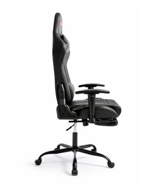 Ergonomiczny Obrotowy Fotel Gamingowy Czarny Z Podnóżkiem Fotel Biurowy Hedo sp. z o.o.