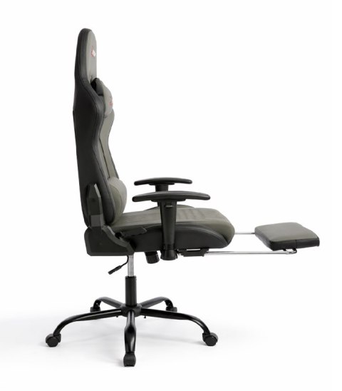 Ergonomiczny Obrotowy Fotel Gamingowy Szary Z Podnóżkiem Fotel Biurowy Hedo sp. z o.o.