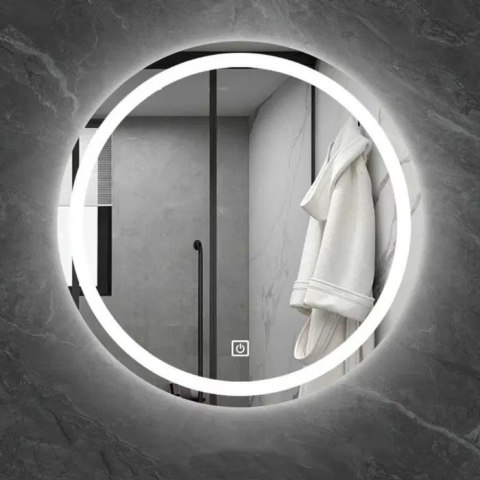 Lustro Z Oświetleniem LED Do Zawieszenia Włącznik Dotykowy 80 Cm MAGBOSS Sp. z o.o. S.K.