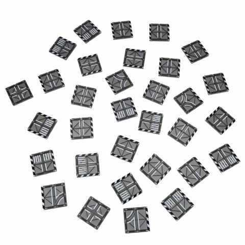 Klocki magnetyczne konstrukcyjne 3D miasto samochody 91 elementów Kik Sp. z o. o. Sp. k.