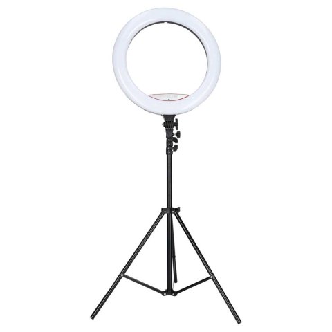 Lampa pierścieniowa LED RGB ring do selfie filmów ze statywem i pilotem 45cm Kik Sp. z o. o. Sp. k.