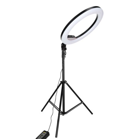 Lampa pierścieniowa LED RGB ring do selfie filmów ze statywem i pilotem 45cm Kik Sp. z o. o. Sp. k.