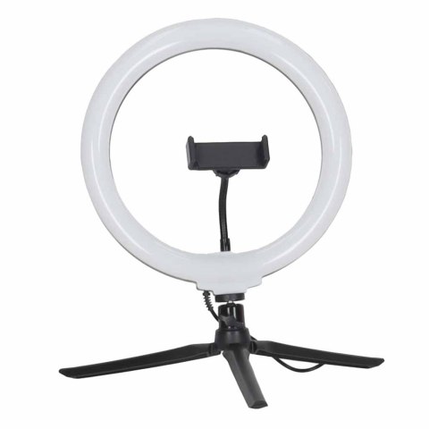 Lampa pierścieniowa do selfie LED RGB na statywie Kik Sp. z o. o. Sp. k.