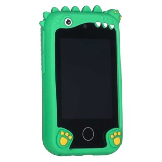 Telefon smartfon dla dzieci aparat kamera karta 8GB zielony dinozaur Kik Sp. z o. o. Sp. k.