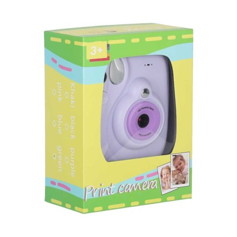 Aparat fotograficzny cyfrowy natychmiastowy 16x wkłady mazaki fioletowy 8GB Kik Sp. z o. o. Sp. k.