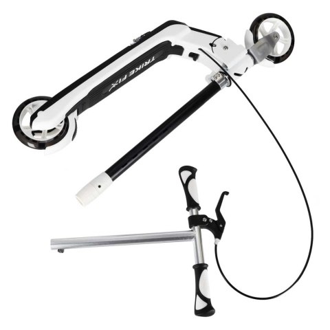 Hulajnoga dla dzieci TRIKE FIX dwukołowa LED składana podwójne hamulce czarna Kik Sp. z o. o. Sp. k.