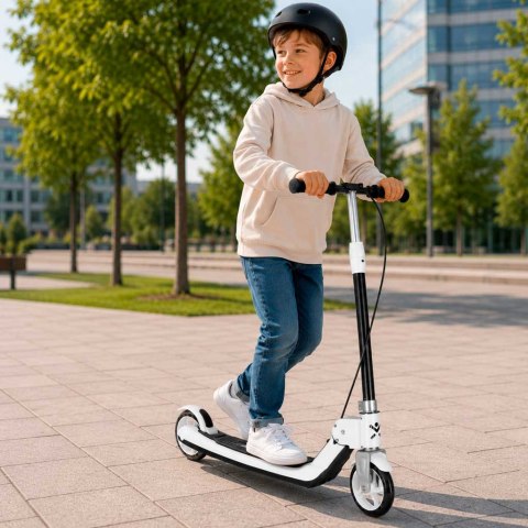 Hulajnoga dla dzieci TRIKE FIX dwukołowa LED składana podwójne hamulce czarna Kik Sp. z o. o. Sp. k.