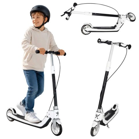 Hulajnoga dla dzieci TRIKE FIX dwukołowa LED składana podwójne hamulce czarna Kik Sp. z o. o. Sp. k.
