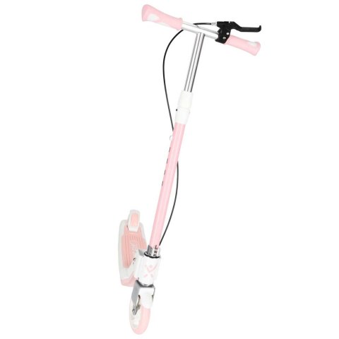Hulajnoga dla dzieci TRIKE FIX dwukołowa LED składana podwójne hamulce różowa Kik Sp. z o. o. Sp. k.