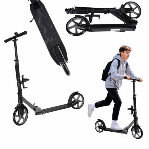 Hulajnoga miejska Trike Fix składana koła 200mm czarno-szara Kik Sp. z o. o. Sp. k.