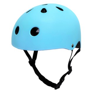 Kask rowerowy dla dziecka Trike Fix dziecięcy regulowany LED M 55-58cm niebieski Kik Sp. z o. o. Sp. k.