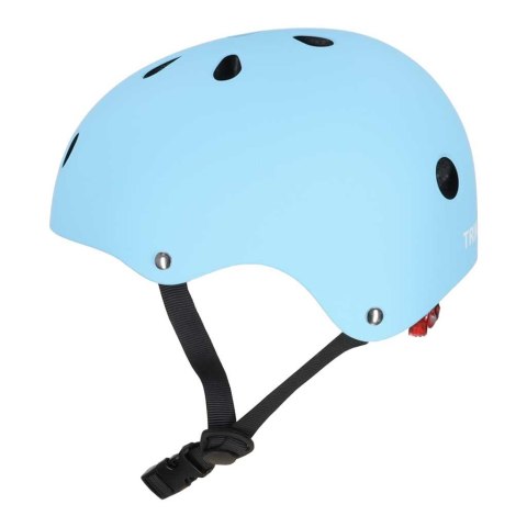 Kask rowerowy dla dziecka Trike Fix dziecięcy regulowany LED M 55-58cm niebieski Kik Sp. z o. o. Sp. k.