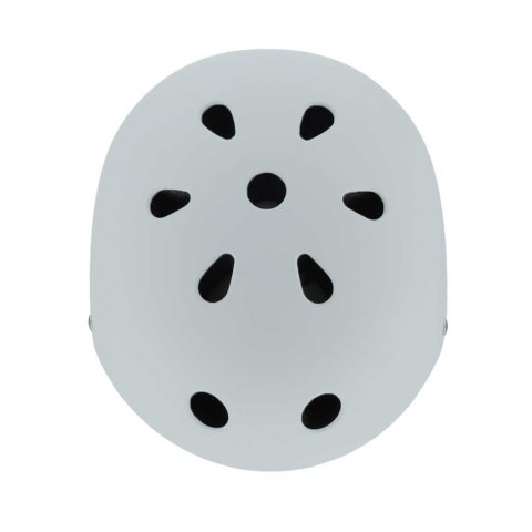 Kask rowerowy dla dziecka Trike Fix dziecięcy regulowany LED M 55-58cm szary ciemny Kik Sp. z o. o. Sp. k.