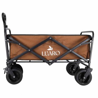 Wózek transportowy LUARO plażowy składany ze stolikiem 2w1 Kik Sp. z o. o. Sp. k.
