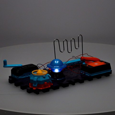 Mały elektronik elektryk zestaw edukacyjny doświadczalny Kik Sp. z o. o. Sp. k.
