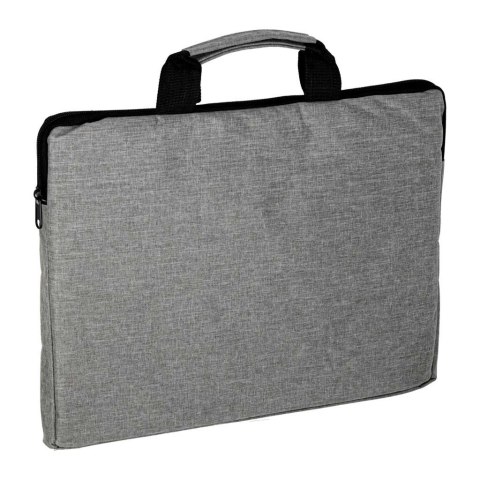 Torba na laptopa 15,6 cali na ramię teczka biznesowa damska męska szara Kik Sp. z o. o. Sp. k.
