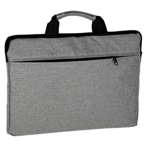 Torba na laptopa 15,6 cali na ramię teczka biznesowa damska męska szara Kik Sp. z o. o. Sp. k.