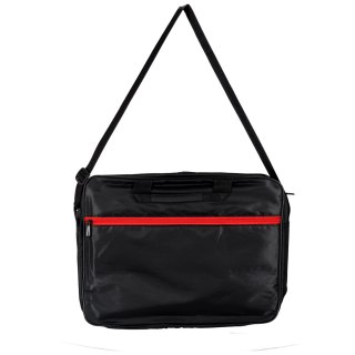 Torba na laptopa 15,6 cali na ramię z paskiem teczka biznesowa damska męska czarna Kik Sp. z o. o. Sp. k.