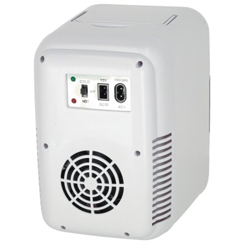 Lodówka turystyczna elektryczna samochodowa mini na jedzenie kosmetyki grzanie chłodzenie 2w1 3,4L biała Kik Sp. z o. o. Sp. k.