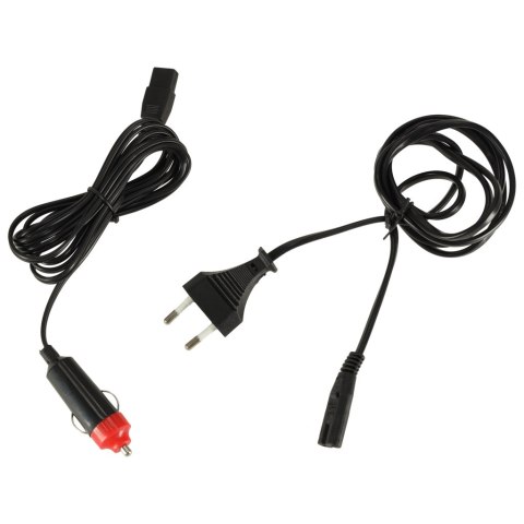 Lodówka turystyczna elektryczna samochodowa mini na jedzenie kosmetyki grzanie chłodzenie 2w1 3,4L biała Kik Sp. z o. o. Sp. k.