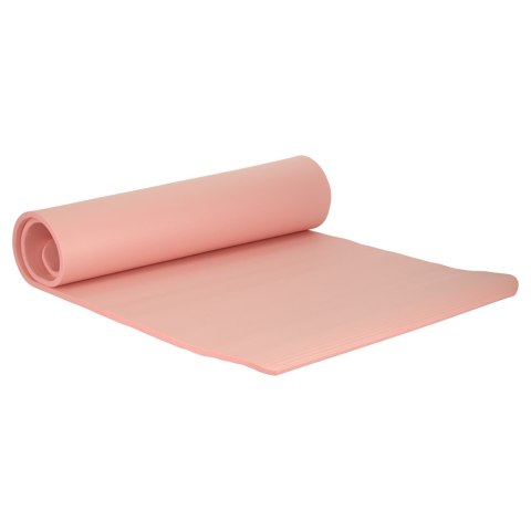 Mata do ćwiczeń jogi gimnastyczna treningowa fitness karimata gruba 1,5cm różowa + pokrowiec Kik Sp. z o. o. Sp. k.