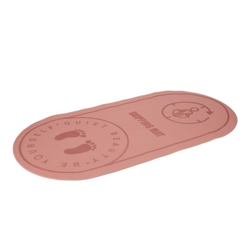 Mata fitness do ćwiczeń jogi wygłuszająca antypoślizgowa 125x61,5x0,6 cm różowa Kik Sp. z o. o. Sp. k.
