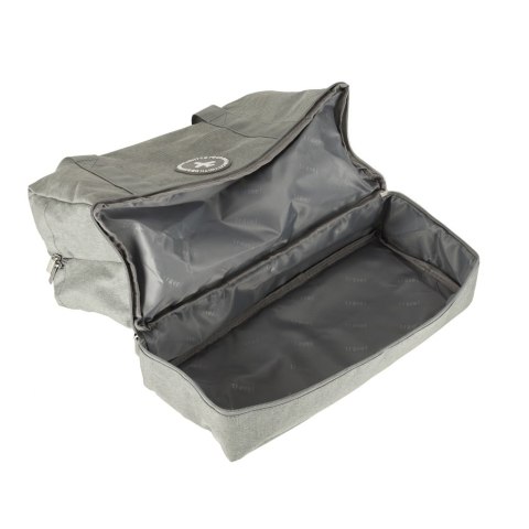 Torba podróżna bagaż podręczny do samolotu podróżna turystyczna pojemna uchwyt kieszenie 39x18x30 szara Kik Sp. z o. o. Sp. k.