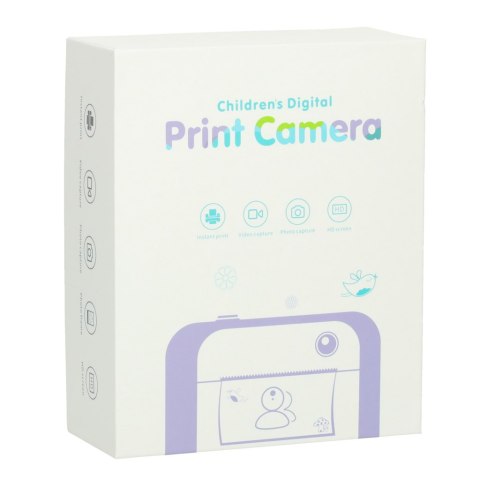 Aparat fotograficzny natychmiastowy drukarka termiczna + wkłady karta 32GB różowy Kik Sp. z o. o. Sp. k.