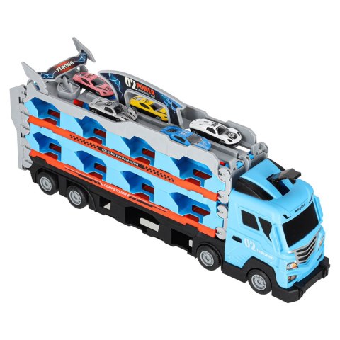 Laweta transporter ciężarówka tor wyścigowy samochodowy 210cm resoraki Kik Sp. z o. o. Sp. k.