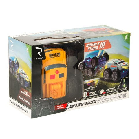 Samochód auto na pilota Revolt 2 Sided Rescue Racer mega transformacja obrót 360 4WD Kik Sp. z o. o. Sp. k.