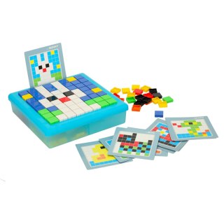 Układanka kreatywna logiczna klocki puzzle mozaika 175 elementów Kik Sp. z o. o. Sp. k.