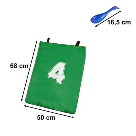 Zestaw sportowy animacyjny 4w1 woreczki szarfy worki jajka łyżki Kik Sp. z o. o. Sp. k.