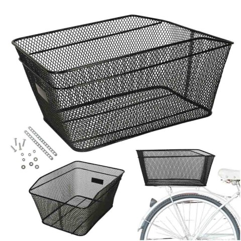 Koszyk rowerowy RALLEX na bagażnik kosz tylny metalowy SHANGHAI RALLEX INDUSTRIAL