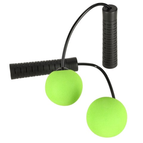 Skakanka bezprzewodowa bez linki crossfit trening cardio fitness z piłeczkami Kik Sp. z o. o. Sp. k.