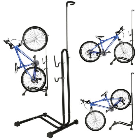 Stojak na rower Rallex uchwyt rowerowy serwisowy na koło 16-27" składany wysoki SHANGHAI RALLEX INDUSTRIAL