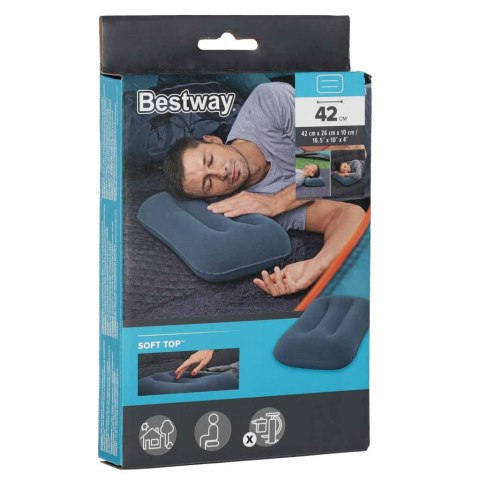 Poduszka dmuchana turystyczna welurowa BESTWAY 67121 granatowa Xiamen Zhansong Commerce Trading Co.,Ltd.