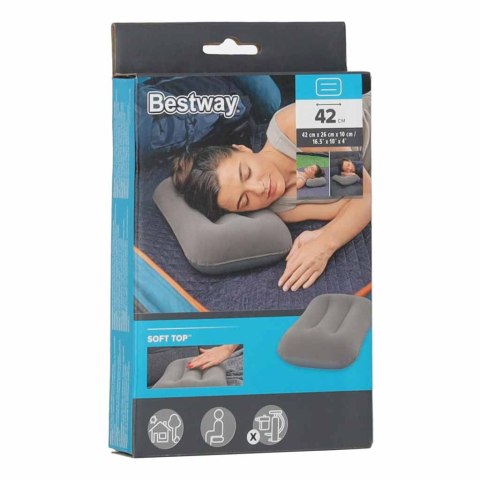 Poduszka dmuchana turystyczna welurowa BESTWAY 67121 szara Xiamen Zhansong Commerce Trading Co.,Ltd.