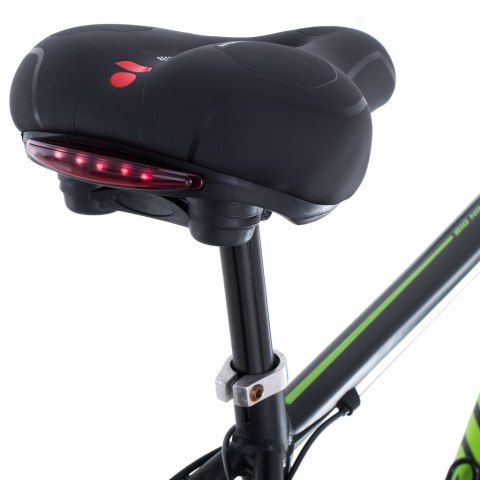 Siodełko rowerowe RALLEX sportowe wygodne pianka elastyczna lampka LED SHANGHAI RALLEX INDUSTRIAL