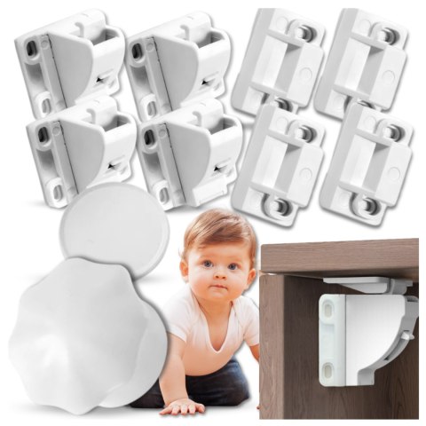 BLOKADA MAGNETYCZNA DO SZAFEK NICEKIDS MAGNETYCZNE ZABEZPIECZENIE SZAFEK SZUFLAD