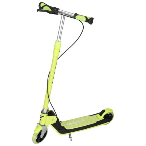 Hulajnoga dla dzieci TRIKE FIX dwukołowa LED składana podwójne hamulce neon zielony Kik Sp. z o. o. Sp. k.
