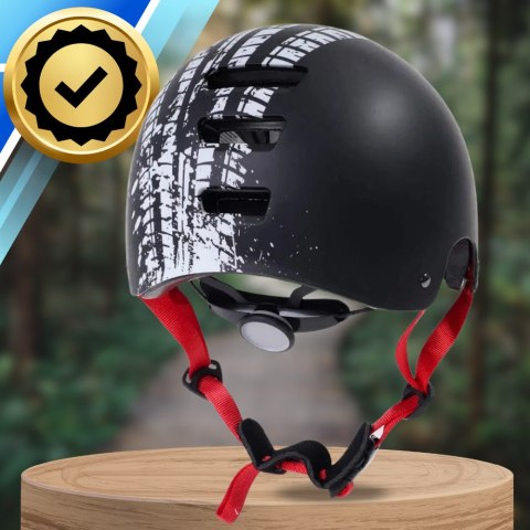 KASK skate orzech orzeszek na rower hulajnogę BMX rolki FISHER L/XL