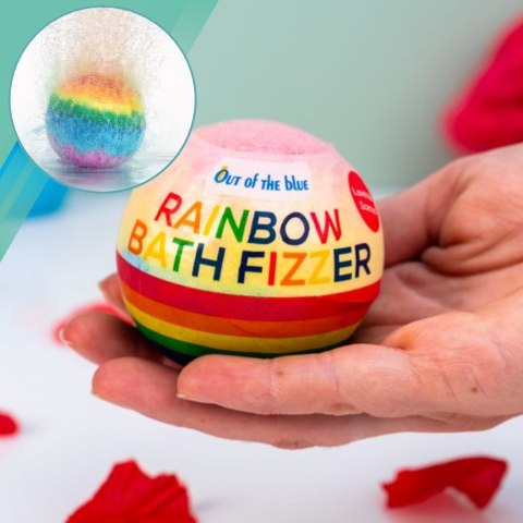 KULA DO KĄPIELI RAINBOW MUSUJĄCA BOMBA TĘCZOWA DLA DZIECI I DOROSŁYCH