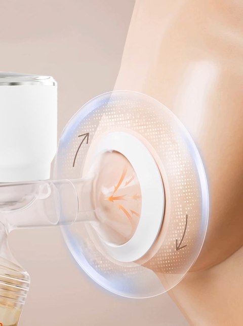 LAKTATOR ELEKTRYCZNY TRZYFAZOWY ODCIĄGACZ PRZENOŚNY NICEKIDS BPA FREE