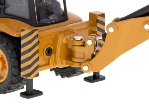 Koparka ładowarka metalowa z ruchomymi łyżkami Die-Cast H-toys 1704 1:50 Kik Sp. z o. o. Sp. k.