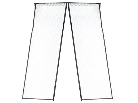 Moskitiera siatka magnetyczna na drzwi 100x210cm CZARNA Kik Sp. z o. o. Sp. k.