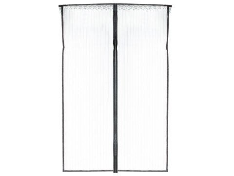 Moskitiera siatka magnetyczna na drzwi 110x220cm CZARNA Kik Sp. z o. o. Sp. k.