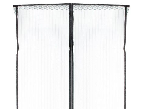 Moskitiera siatka magnetyczna na drzwi 110x220cm CZARNA Kik Sp. z o. o. Sp. k.